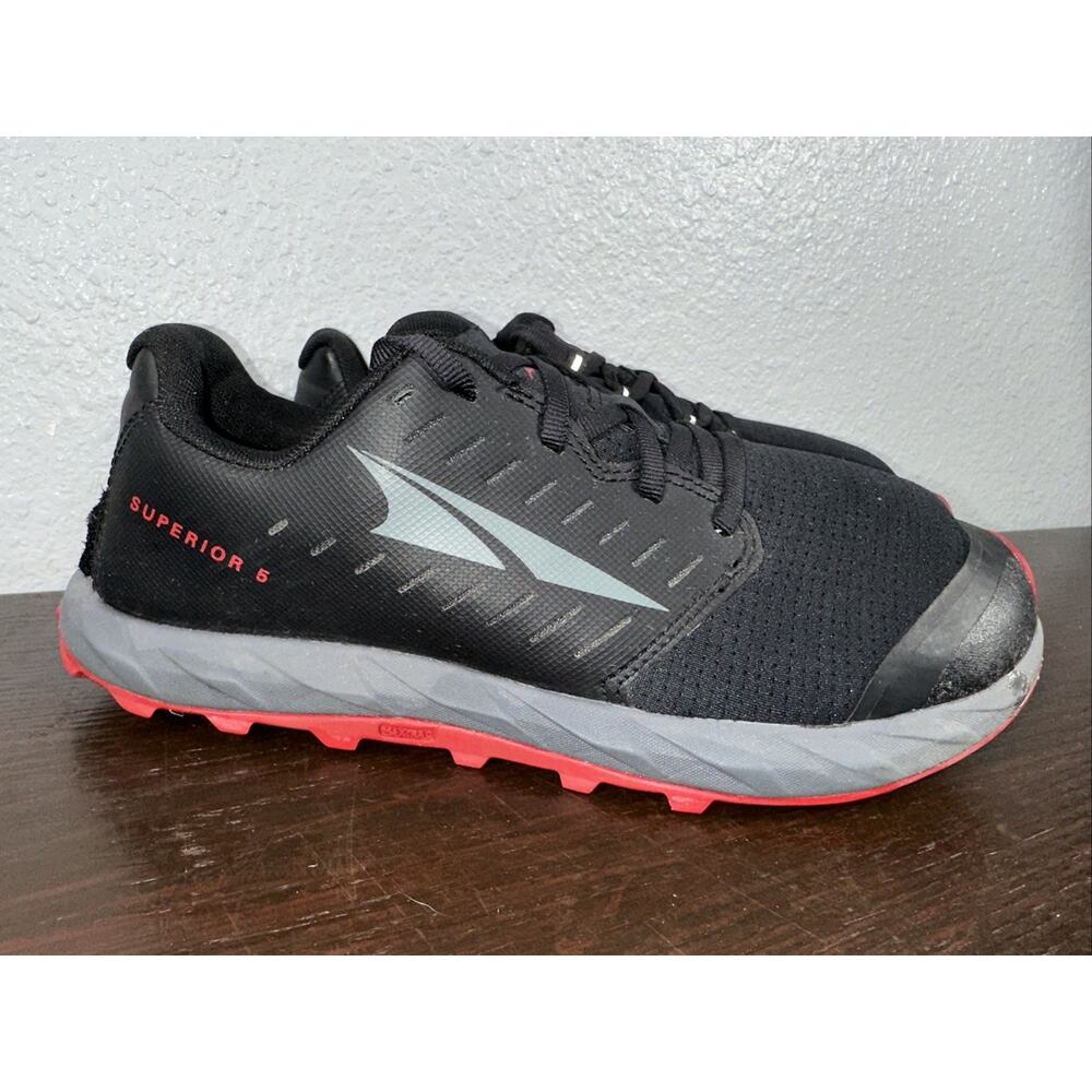 ALTRA Men’s US 8.5 Superior 5 Black Trail Running Shoes Sneakers ALOA546Z061 - Picture 3 of 12